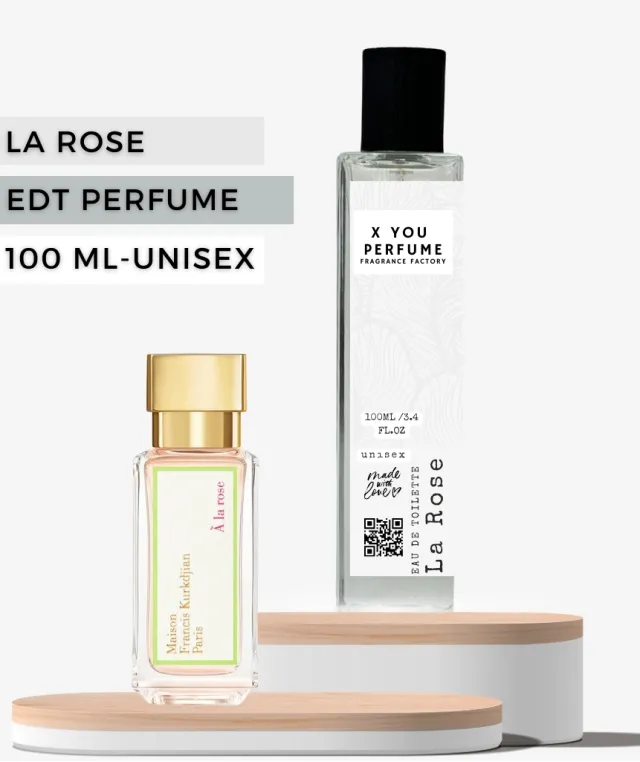La rose Unisex 100ml Eau De Toilette Perfume
